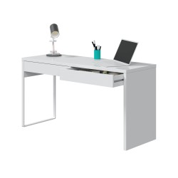 BIANCA Mesa escritorio (reversible) BLANCO ARTIK 0,75x1,38x0,50