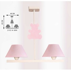 Lámpara infantil de techo modelo Baby T2