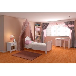 Muebles dormitorio juvenil completo modelo Toscana
